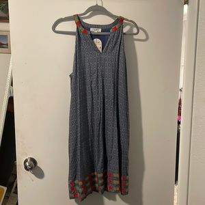 Blue sun dress